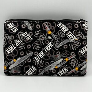 Star Trek Enterprise Zipper Pouch 9x6”